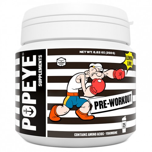 Popeye Supplements PreWorkout 250 грамм купить недорого, цена от 👉